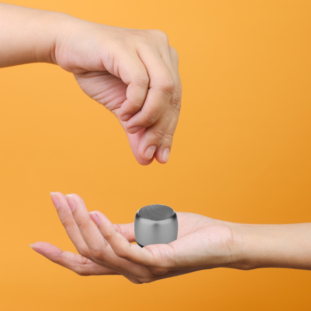 Mini Bluetooth Speaker With Dual Connect Header Image