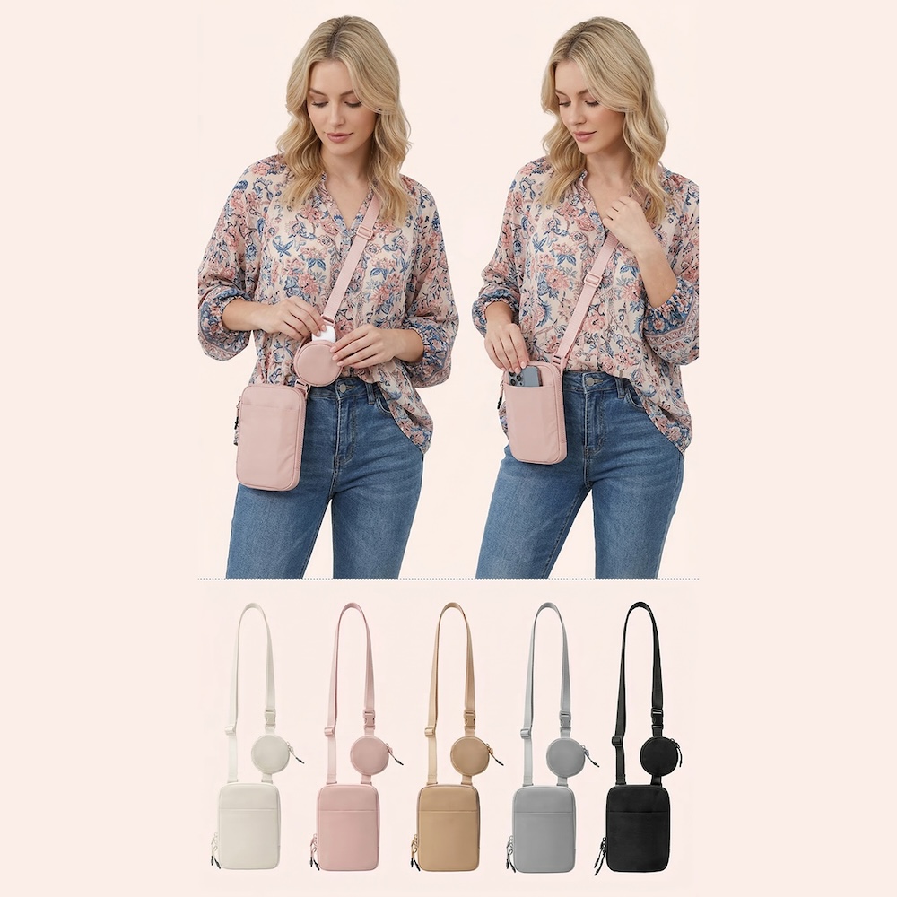 Cute Crossbody with Earbud Purse Soft and Handy Everyday Companion Header Image